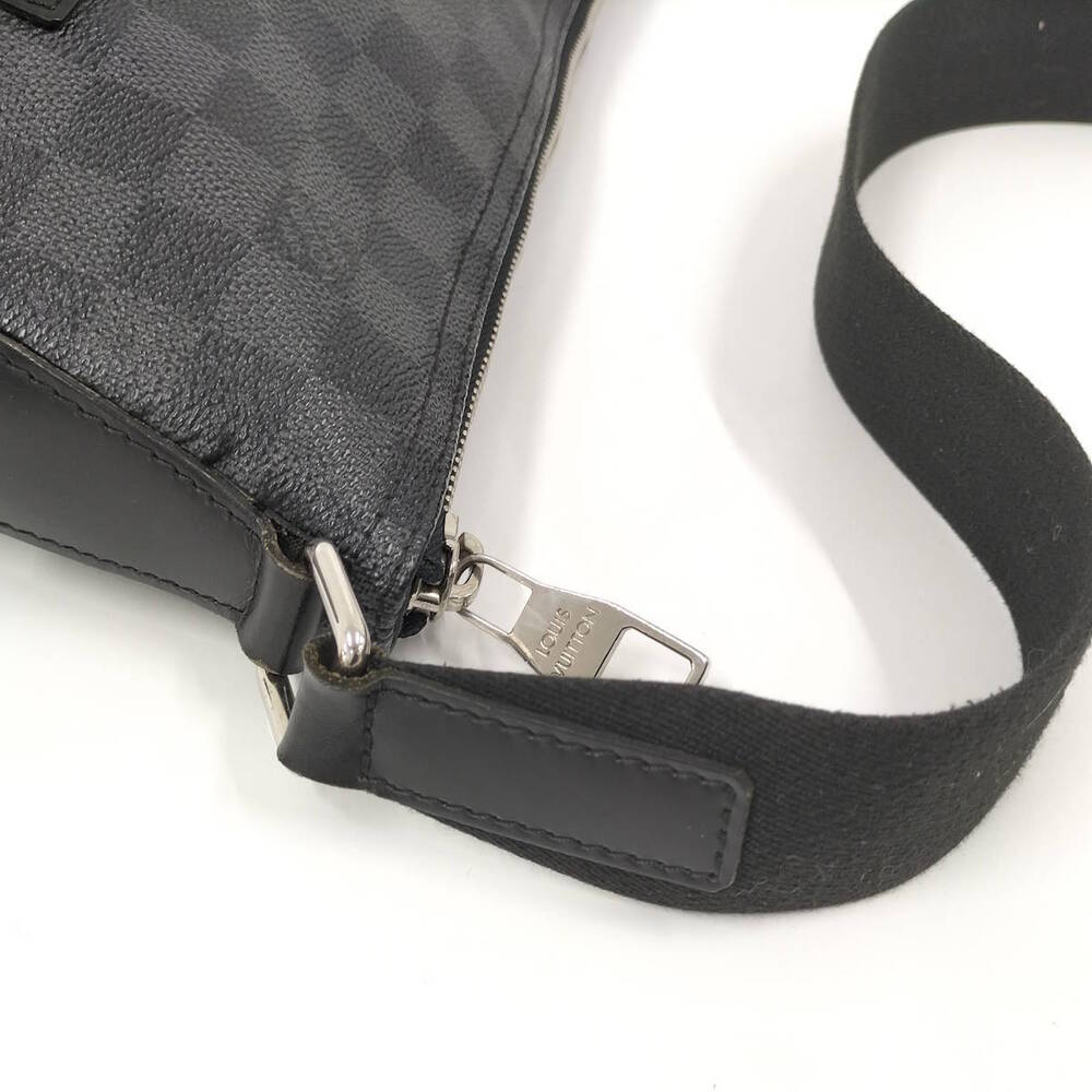 Louis Vuitton Graphite Bag Mick Damier Black Shoulder Black - Picture 6 of 10